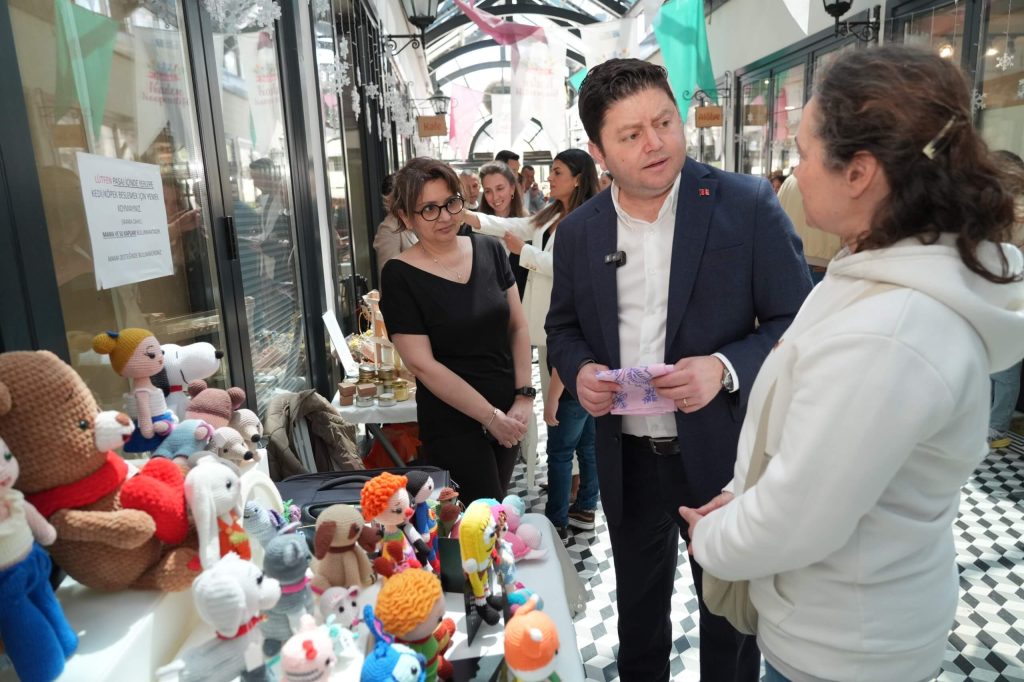 Kadıköy Belediye Başkanımız Sayın Mesut Kösedağı Potlaç Dükkan ziyaretinde.